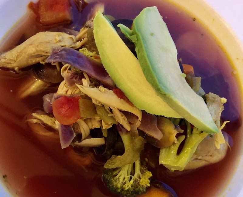 Immune Boosting Southwest Chicken Soup Recipe from That Vibrant Life