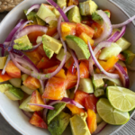 Tomato Cucumber Lime Salad