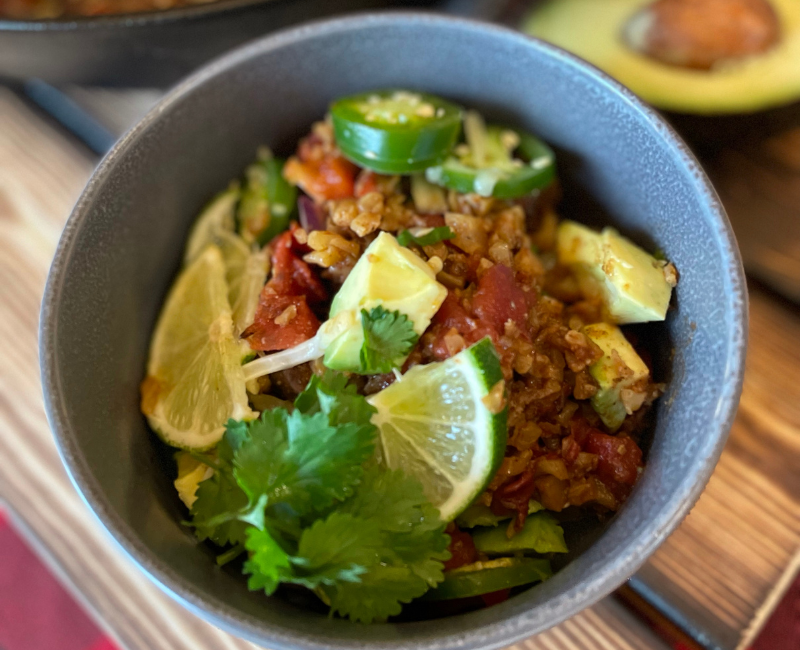 Keto Taco Bowl